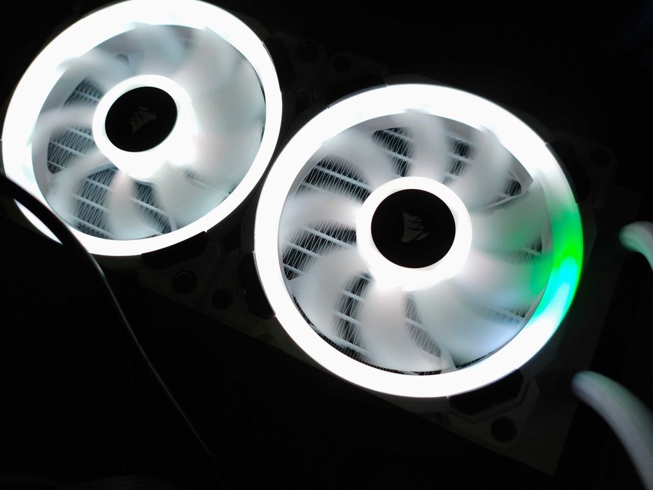 Cooler CPU Corsair Hydro H100i RGB Platinum SE White, Intel.