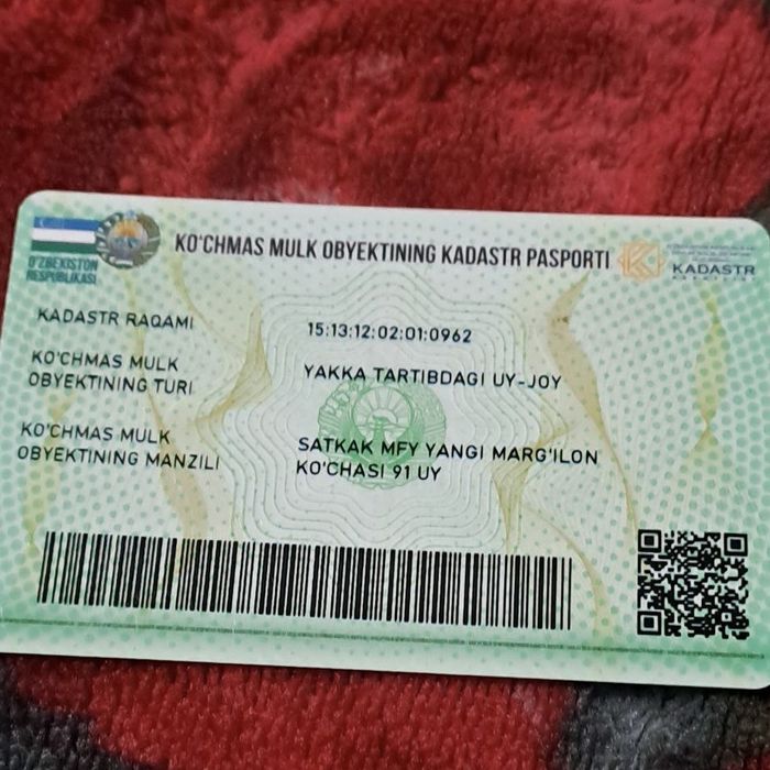 Фаргона шахридан коттедж сотилади!