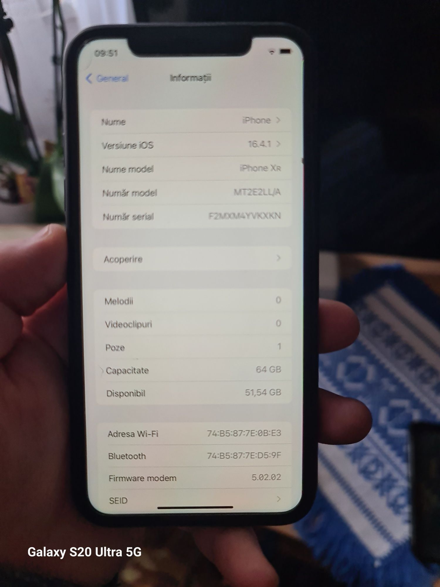 Iphone XR 64gb, culoare Coral
-folosit foarte putin
-fara nicio zgarie