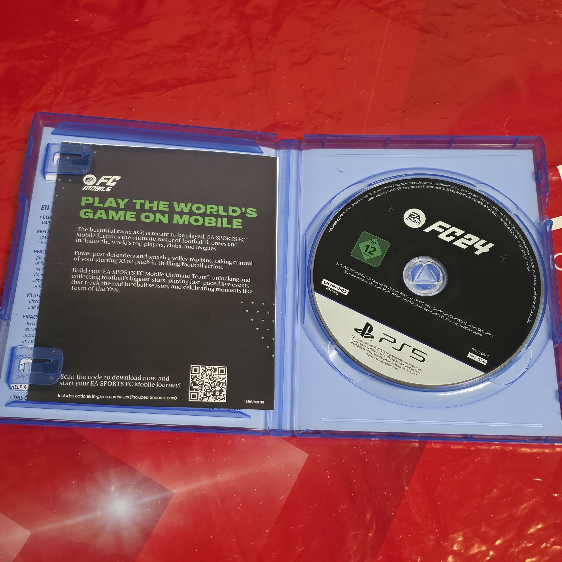 КАТО НОВА FC24 PS5 FIFA Playstation 5 FC 24