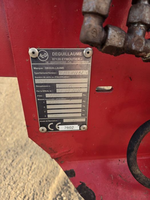 Mig gunoiera plug disc remorca freza coasa presa met