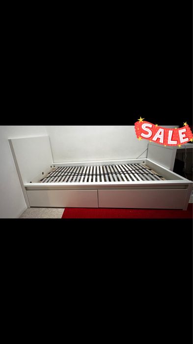 Vand Pat ikea malm 90x200