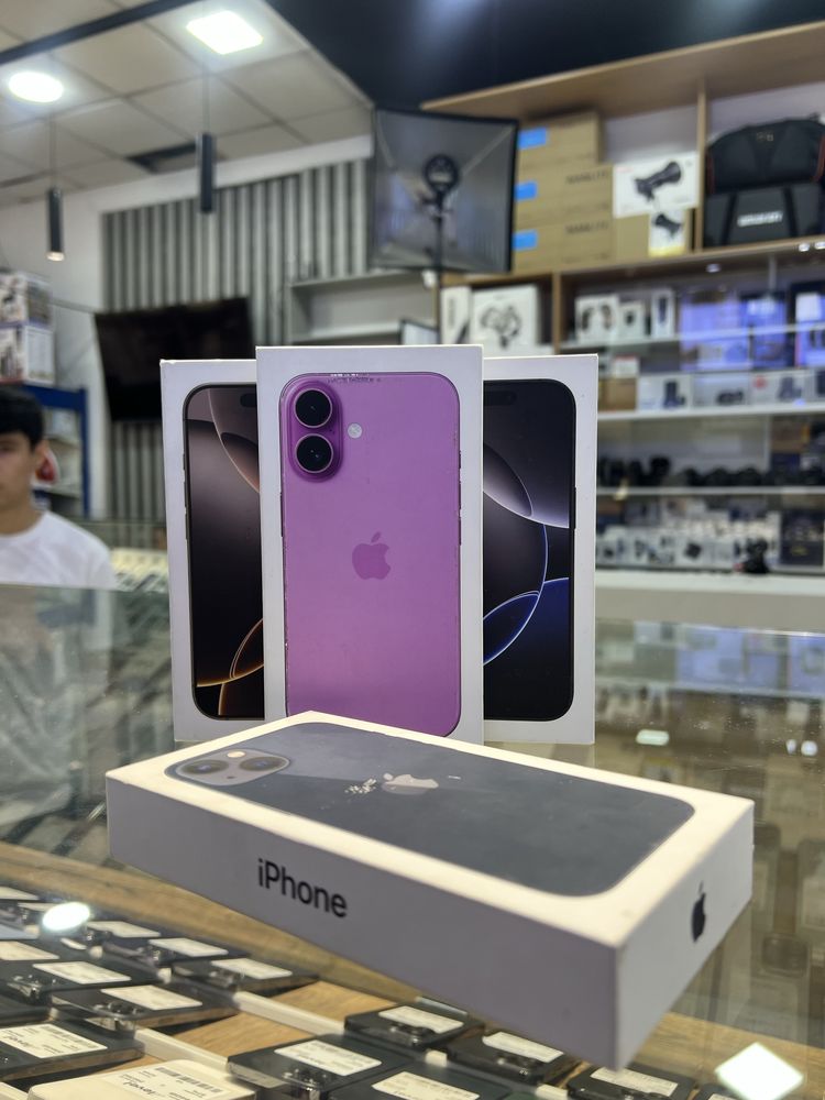 Iphone 16 pro max barcha ranglaridan mavjud