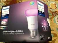 Philips Hue Starter Kit E27 RGB + Hue Bridge + Telecomanda Nou sigilat