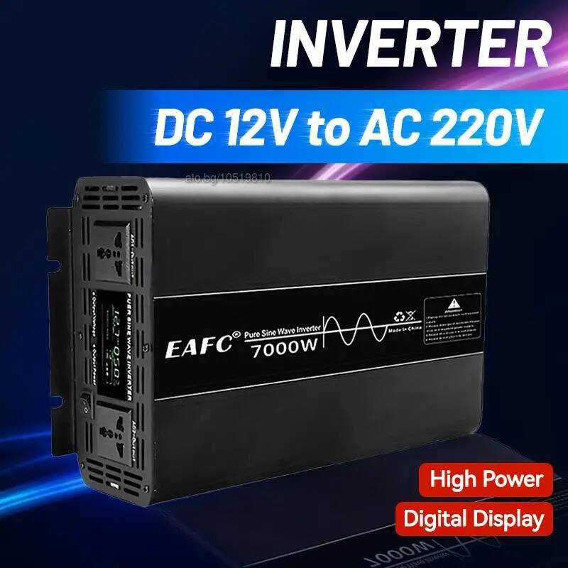 Инвертор EAFC - 7000W/3500W чиста синусуида