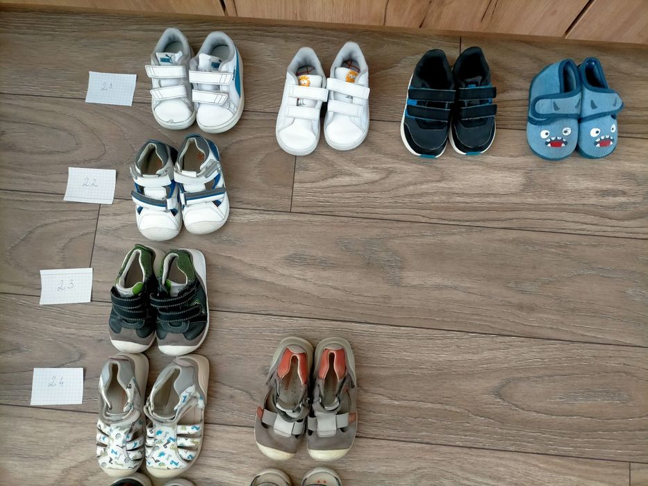 Pantofi băiat diferite mărimi