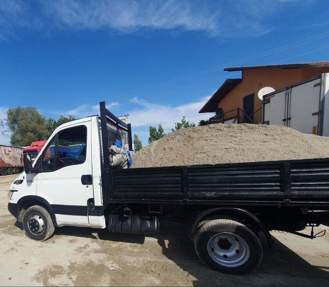 Livram rapid nisip, pietris, balast, piatra de drum, chisai .