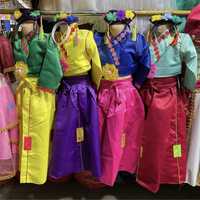 Корейские национальные костюмы на 1мая