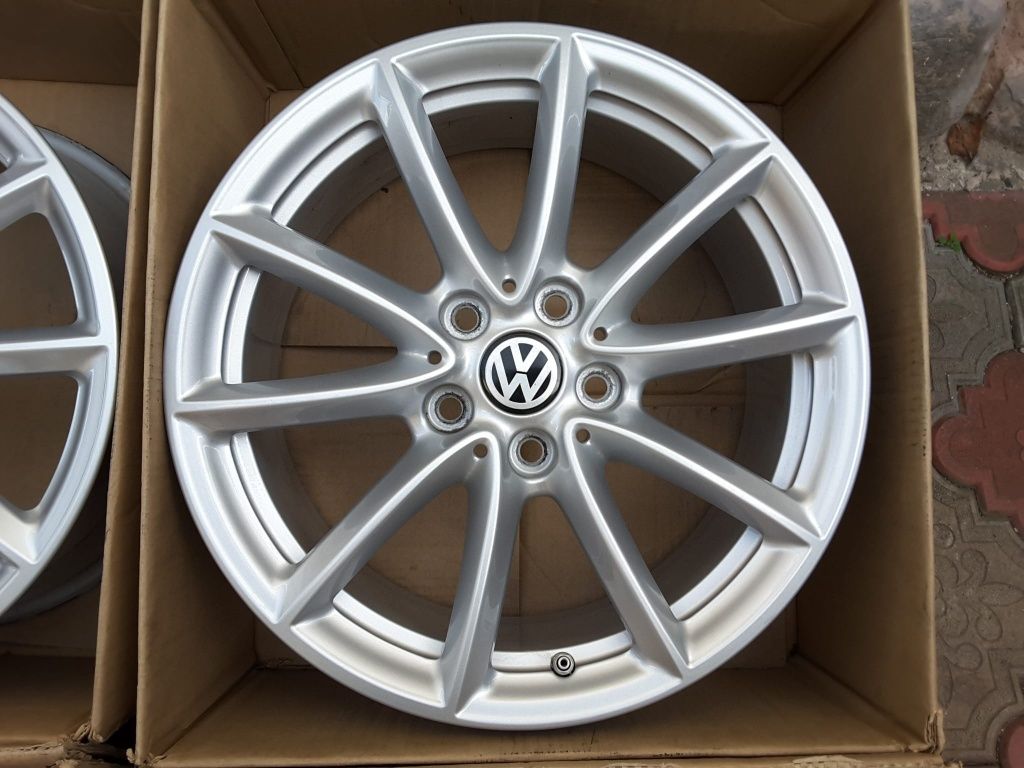 jante aliaj 17;5x112;originale Vw Passat b6,b7,Touran,Golf 5,6,7,jetta