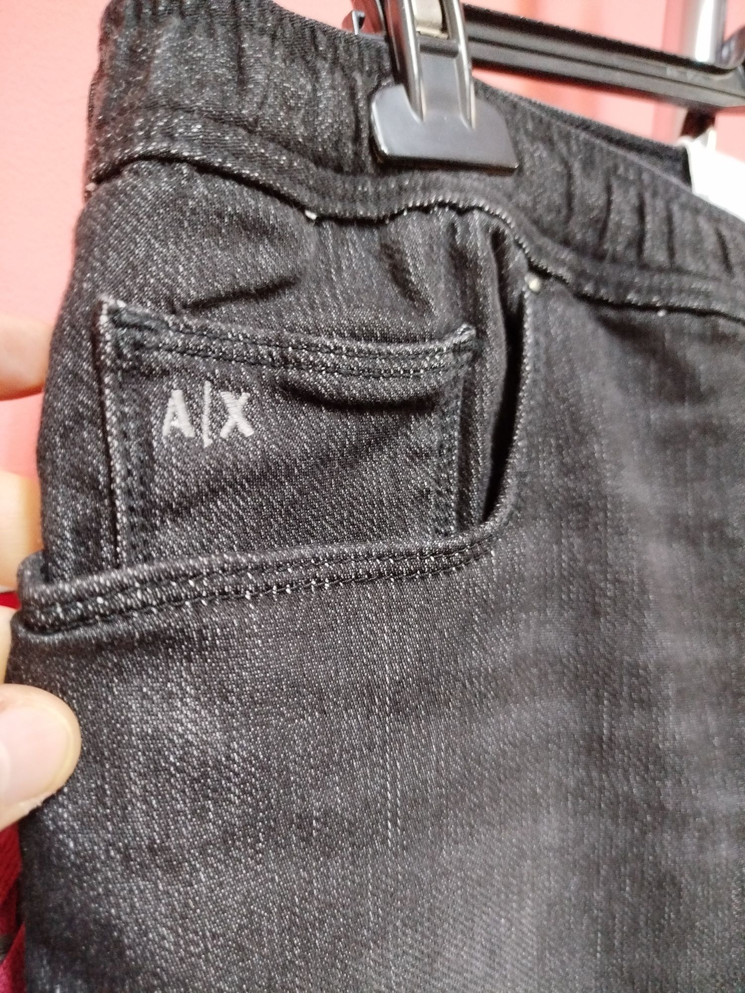 Оригинално долнище дънки Armani Exchange W38 W40 ново мъжко