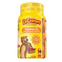 L’il Critters Ежедневная жевательная добавка с витамином D3 для детей