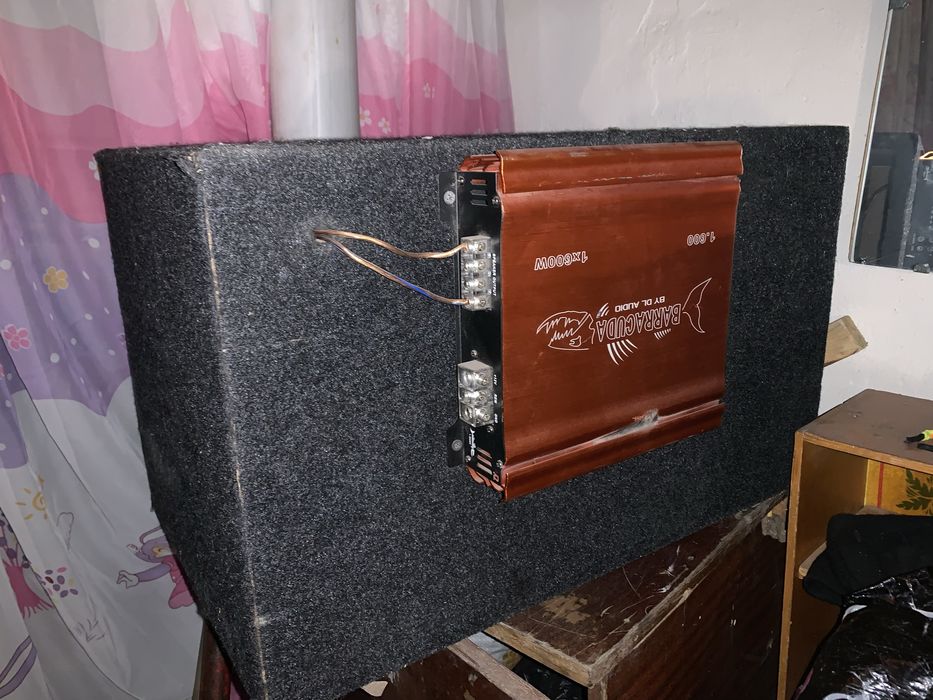 Продам саббуфер machete lite v2 ML-102 вместе с усилителем Barracuda