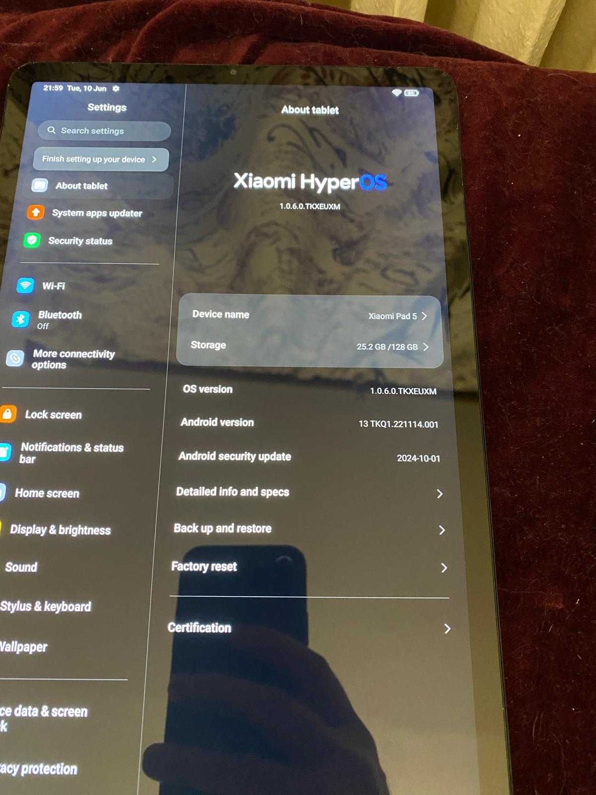 Tableta Xiaomi Pad 5 - Octacore 3Ghz - 6GB - 128GB- 11"