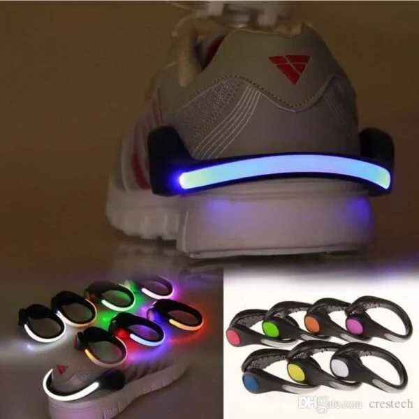 Светеща гривна с различни цветове за тичане, Джогинг, Колоездене