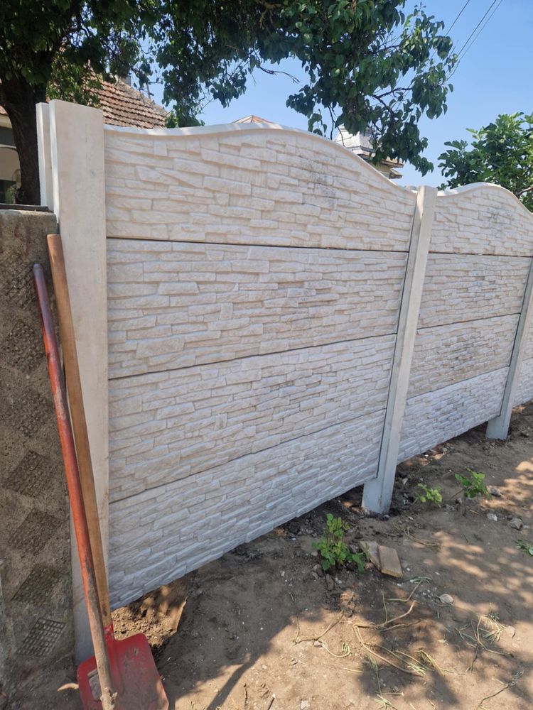 Gard  beton diferite modele