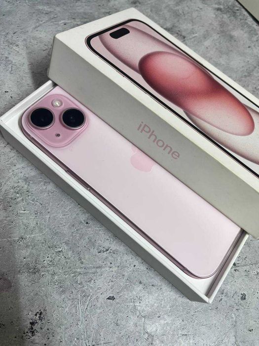 Apple IPhone 15 128 gb (ул. Кабанбай батыра 49) лот 804135