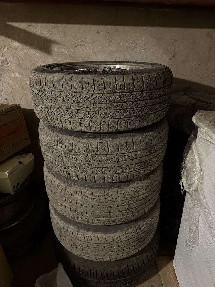 Диск с летней резиной в сборе