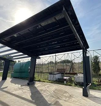 Carport fotovoltaic