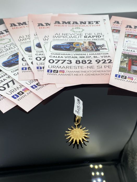 Amanet Next Generation/ Pandantiv aur 18k