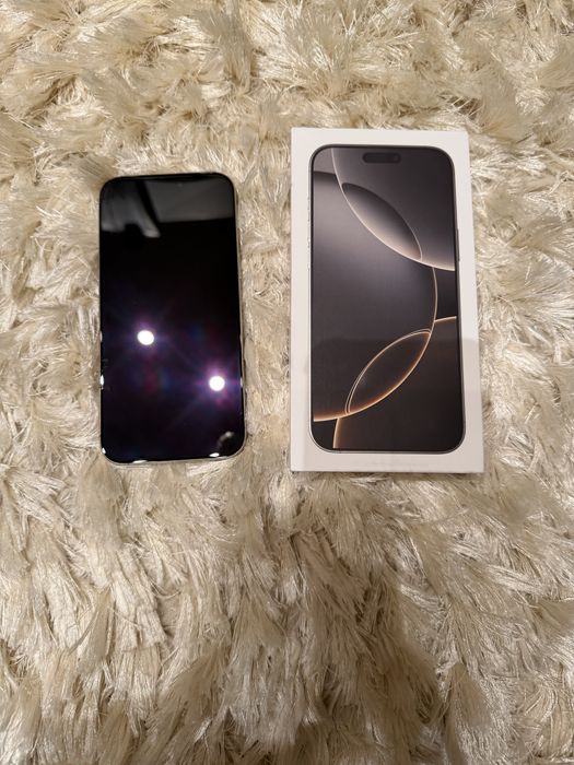 Iphone 16 pro max 256 gb natural titanium