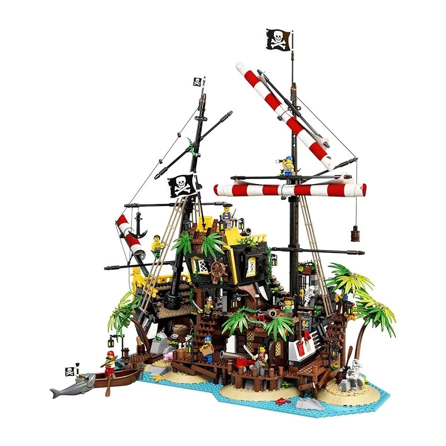 Lego 21322 ideas Pirates of Barracuda Bay пиратски кораб от 2545 части