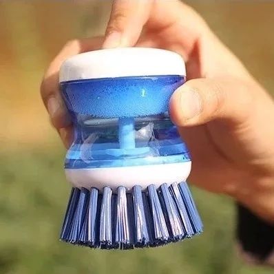Пластиковая дозирующая щетка для мыла для мытья посуды