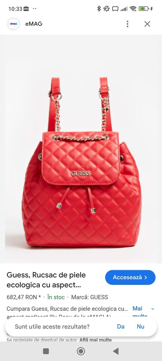 Rucsac Guess original,nou, impecabil!