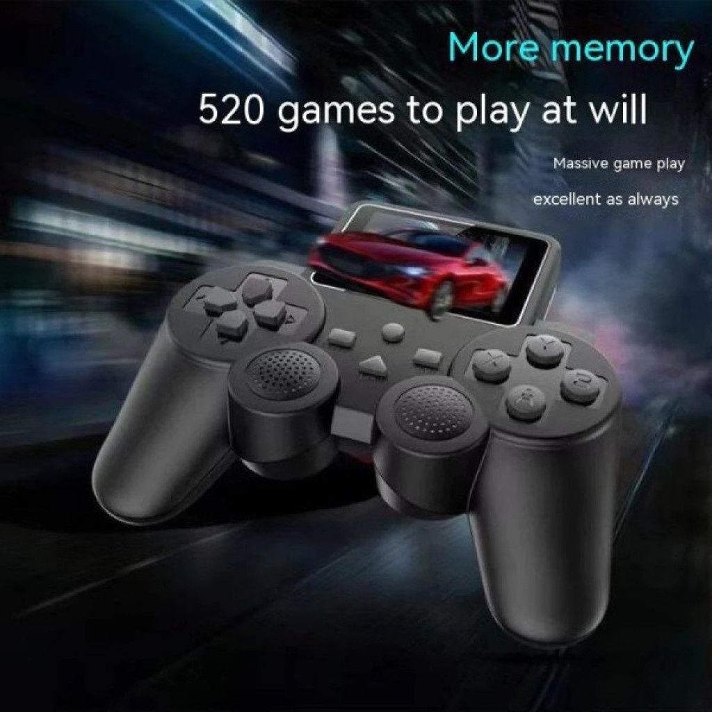 Преносима игрална конзола с Gamepad KEKEGAME S10, 520 игри TFT дисплей