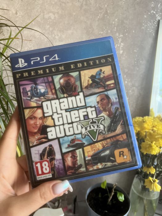 Игра на PS4. Grand thaft auto  5