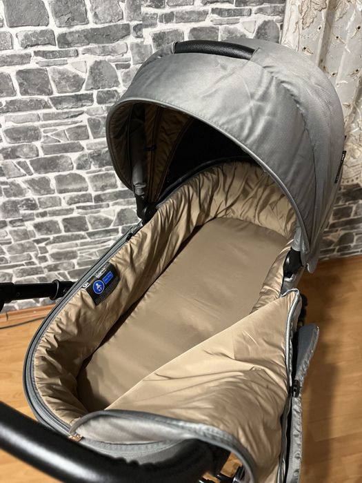 Количка 3в1 Kinderkraft Prime 2, SHADOW GREY