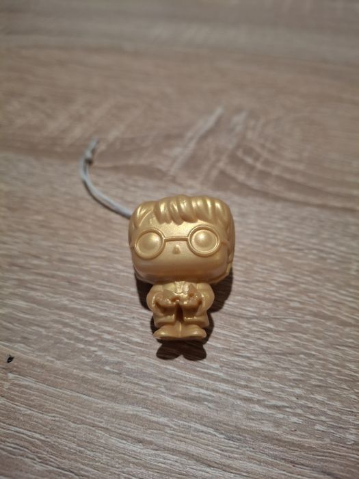 Minifigurină Herry Poter golden