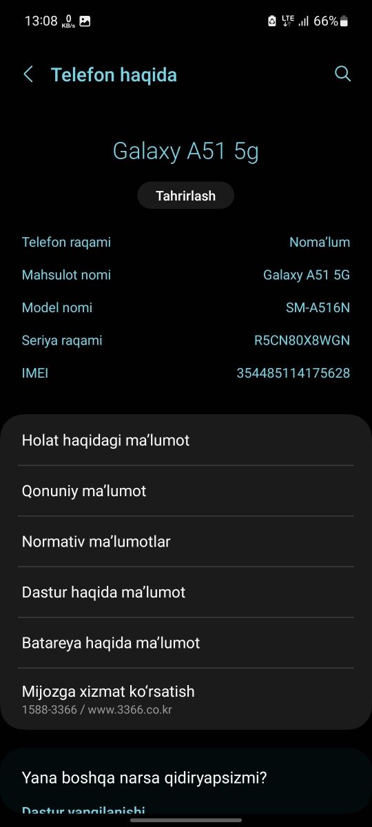 Samsung Galaxy A 51 5G 6/128