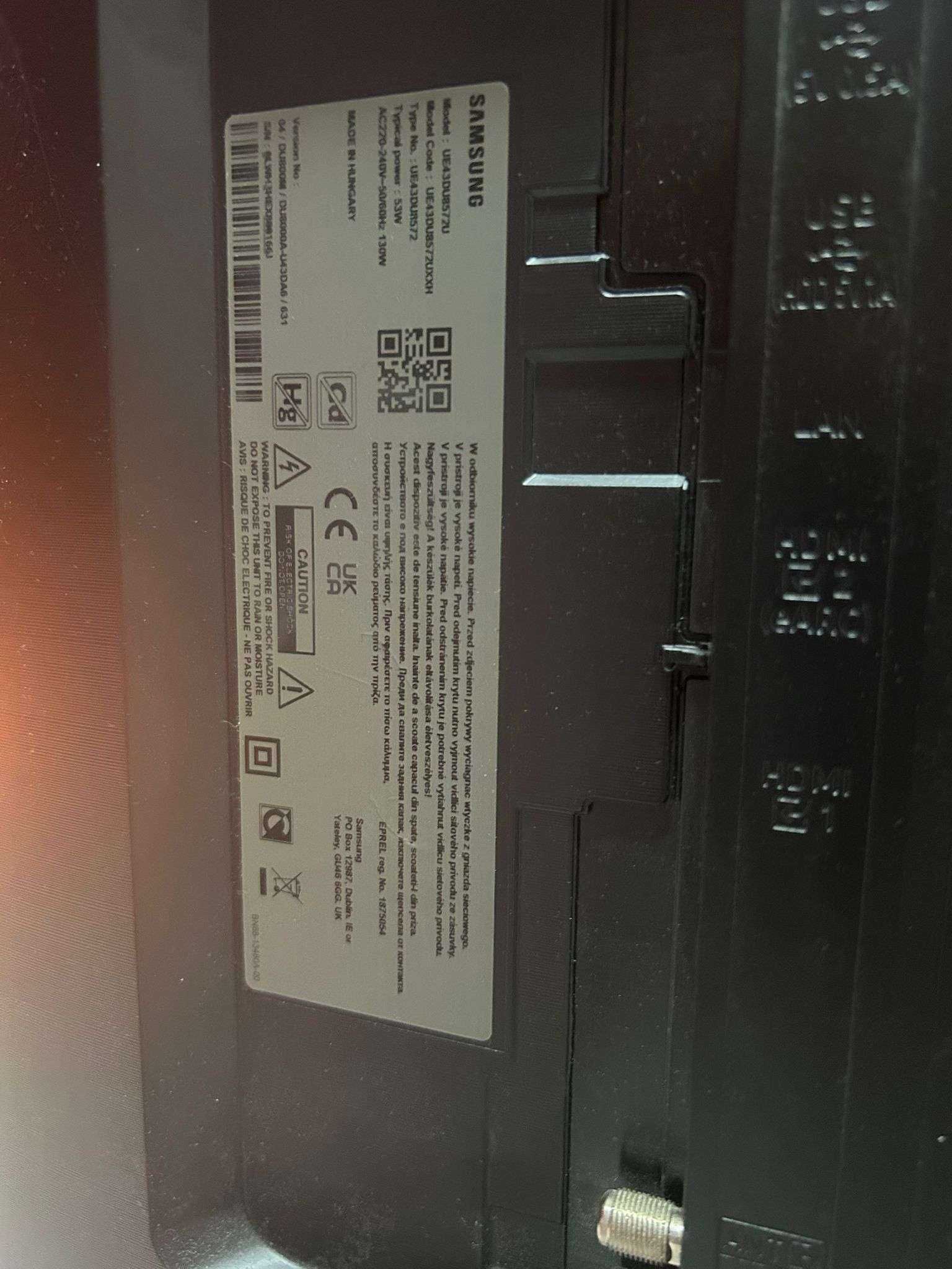 Televizor Samsung DU8500 108cm