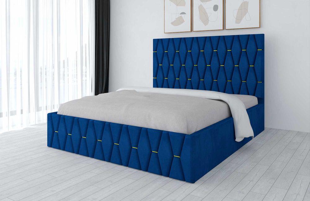 Paturi Tapitate Ieftine Gri Maro Verde Alb Negru Turcoaz Bej K49