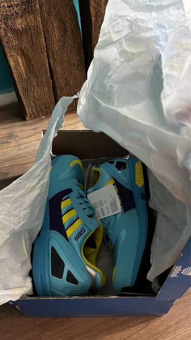 Adidas Torsion ZX8000 aqua blue