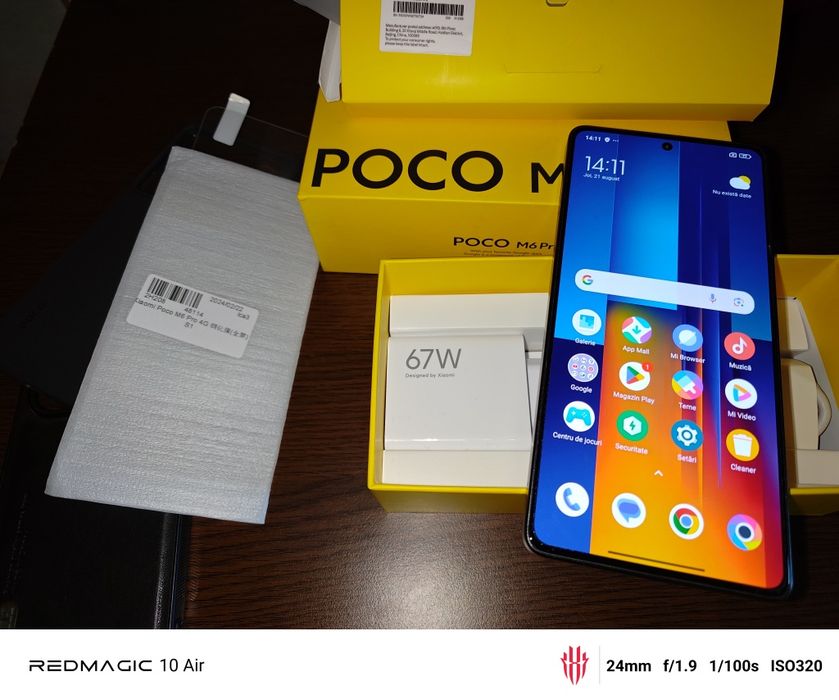 Xiaomi Poco M6 Pro(Redmi Note 13),12Gb ram,512 stocare ,in garantie