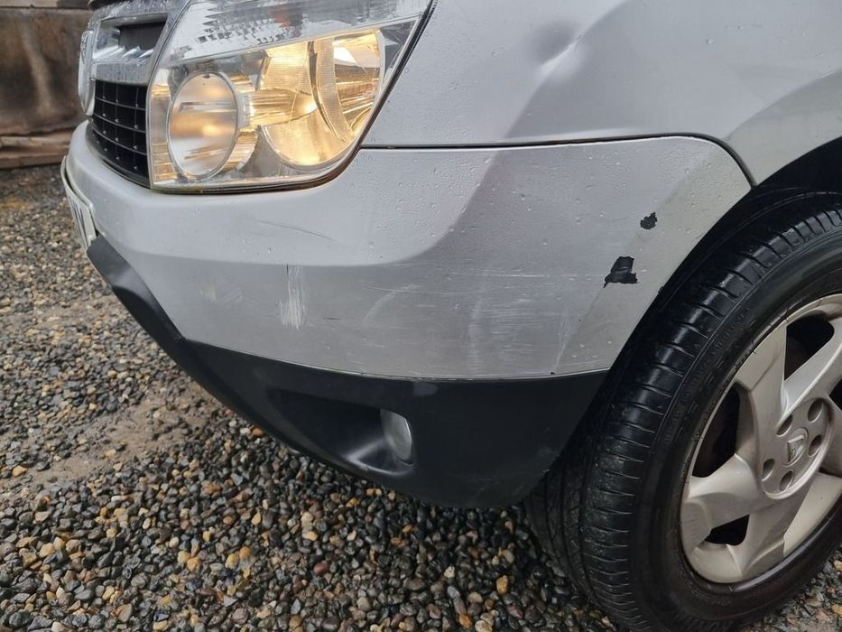 Bara fata Dacia Duster 2010 - 2013 ARGINTIU (1148) model fara spalatoare far