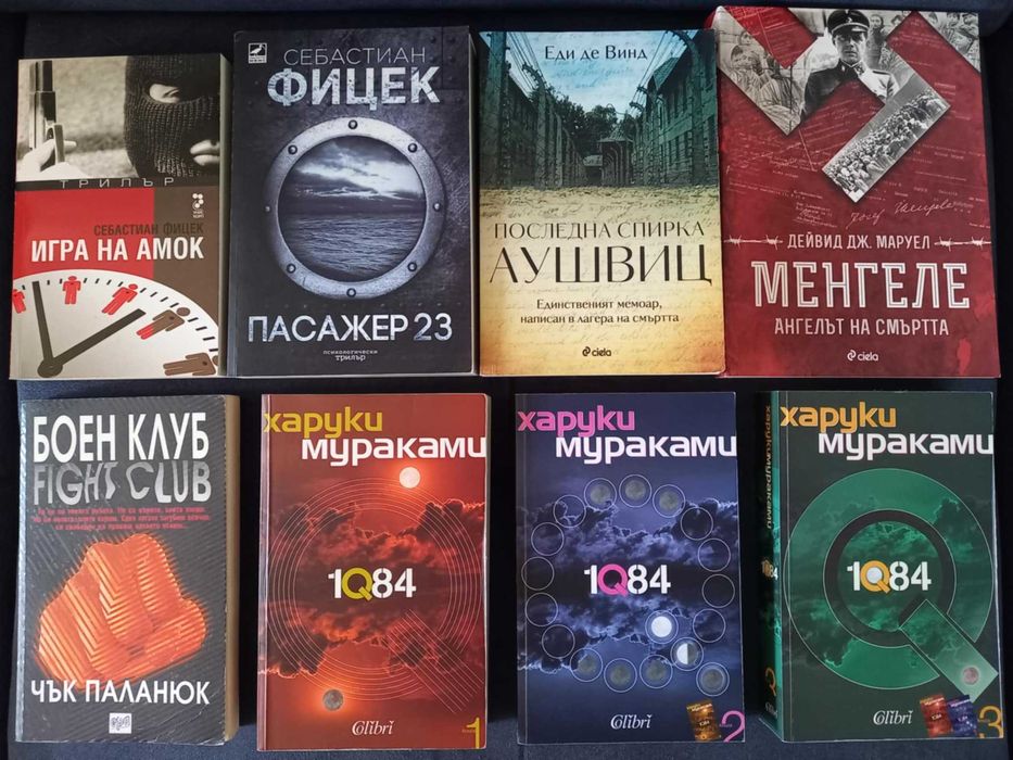 Пасажер 23, Игра на Амок, 1Q84, Менгеле, Аушвиц, Боен клуб