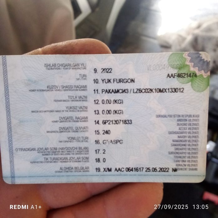 Chaqman 240 yuk mashin