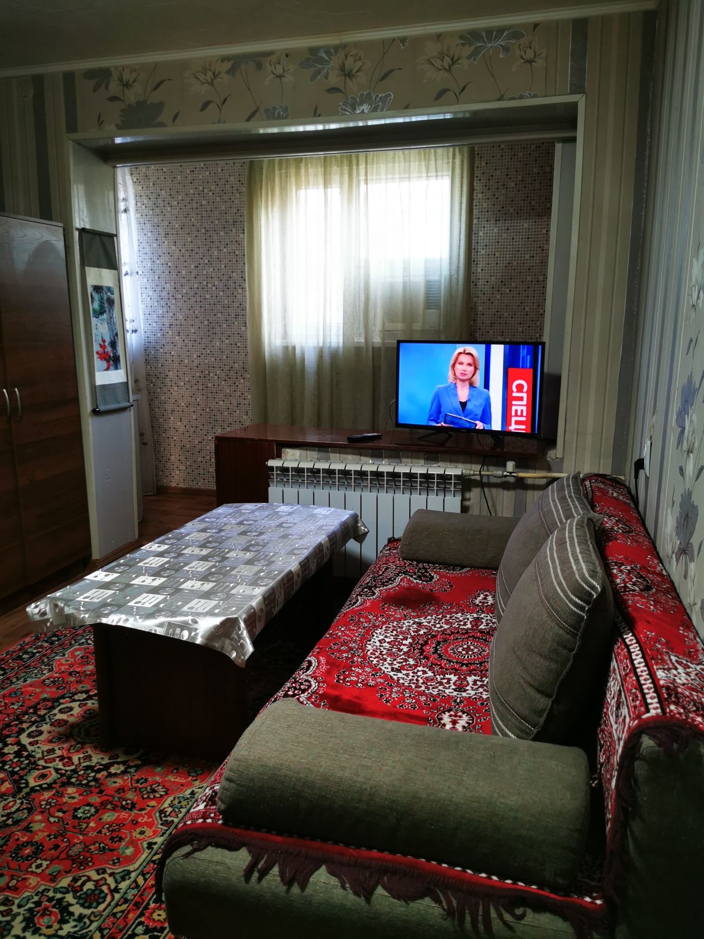 Сдаю посуточно 1 комн. кв, г.Актау, 2 мкр. 1 эт