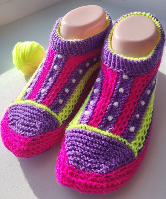 Продам тепленькие следки. Вязка. Ручная работа.