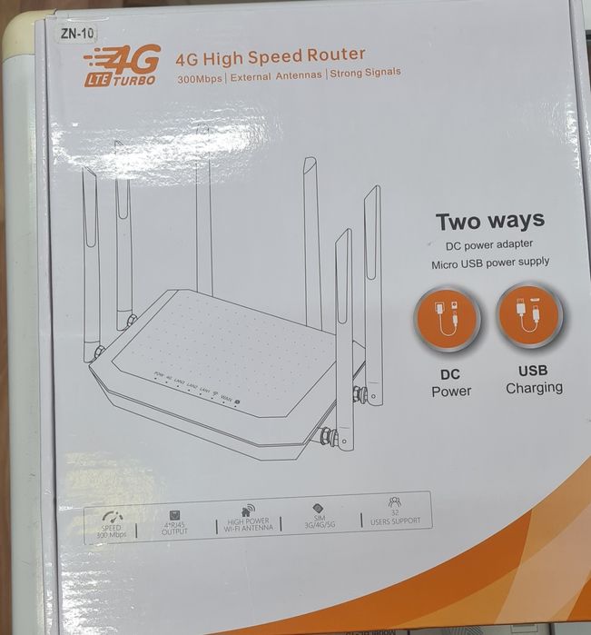 Роутер 4G новый.