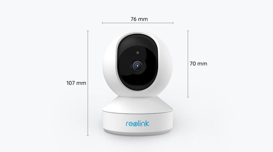 Camera de supraveghere Reolink E1: rezolutie 3MP