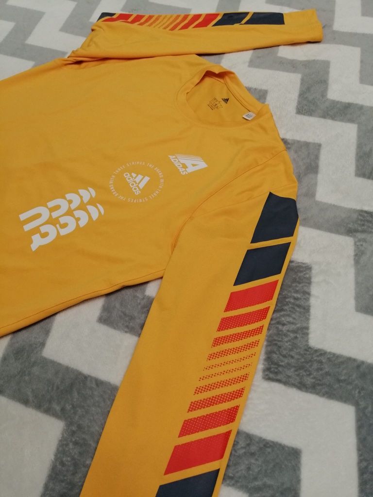 ADIDAS tricou mânecă lungă L bărbați CLIMALITE | transport GRATUIT‼️