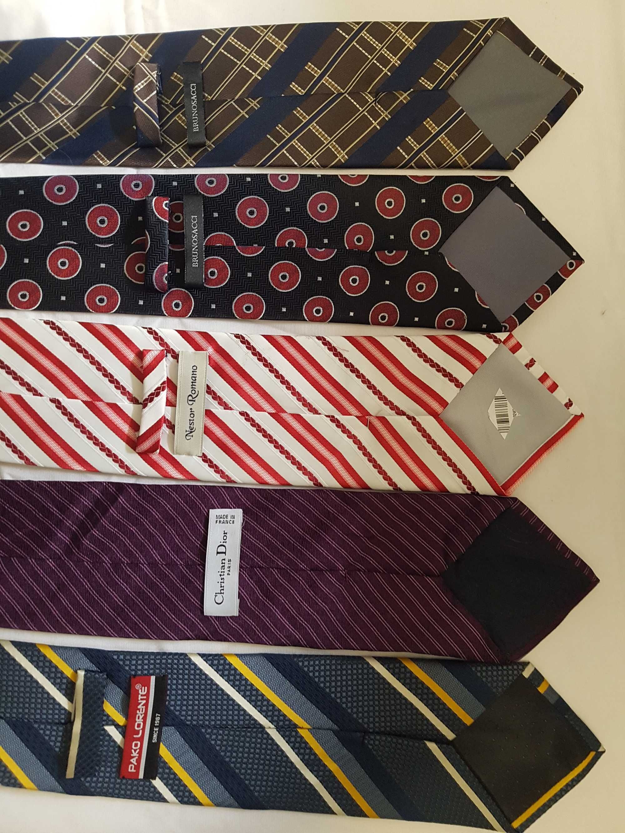 20 cravate de lux diverse marci italiene