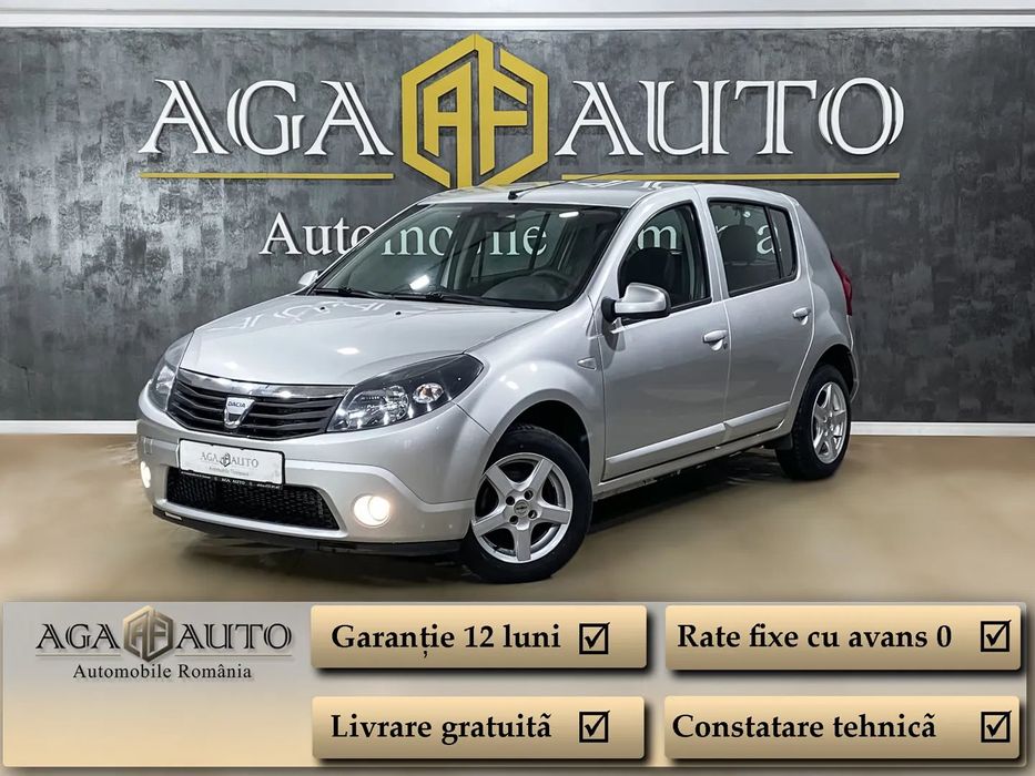 Dacia Sandero Livrare gratuita/ Posibilitate finatare/ Rate fixe cu avans 0