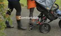 Lascal Buggy Board mini Red степенка за бебешка количка за второ дете