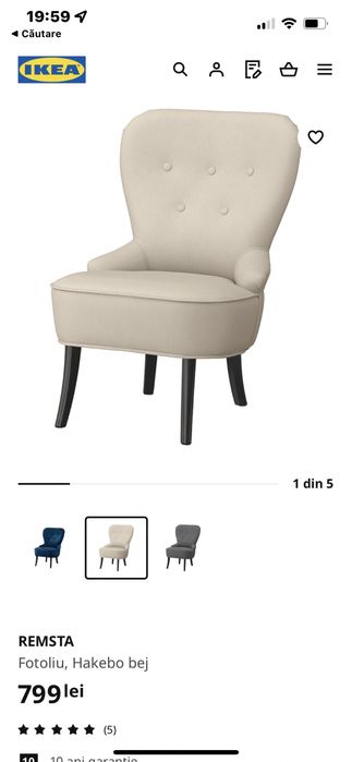 Set 2 fotolii Ikea Noi