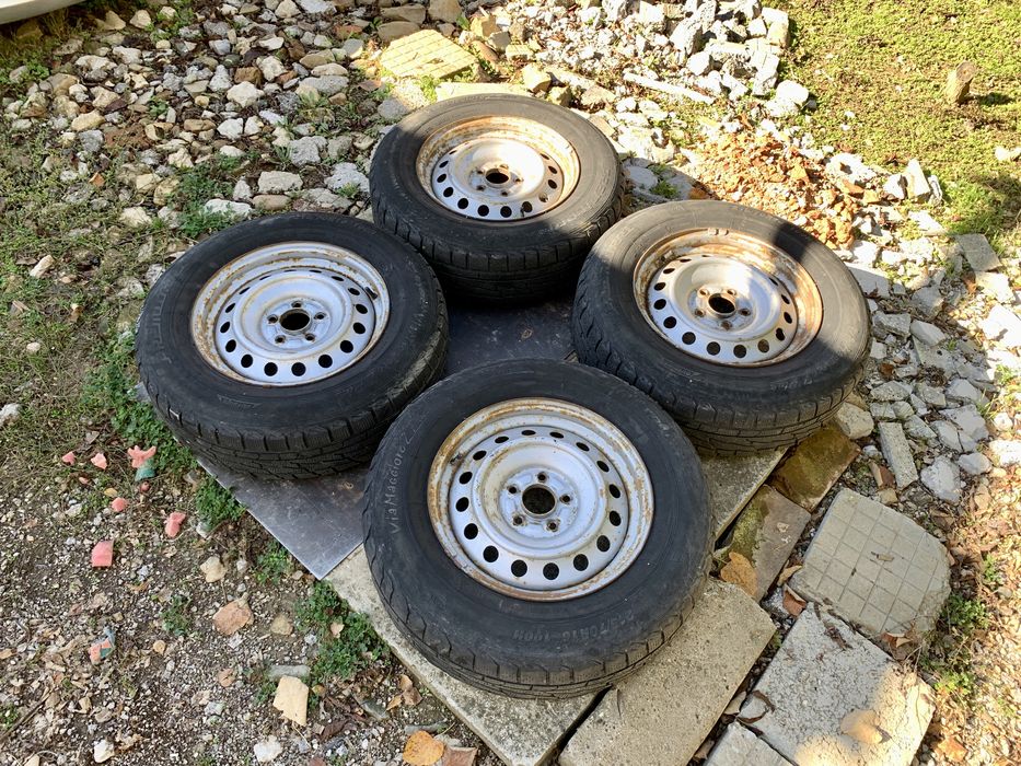 4бр.Джанти+ЗИМНИ ГУМИ 16 5x114.3 за Honda Civic,Cr-v,Accord,Land Rover