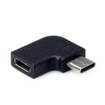 Пеходник за телефон, Адаптер USB C-C, M/F, Angled SS301116